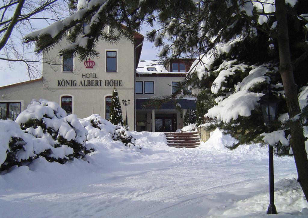 Hotel Koenig Albert Hoehe Rabenau Esterno foto